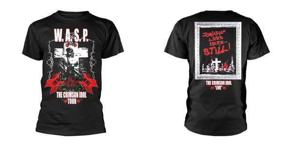 W.A.S.P - T-SHIRT, CRIMSON IDOL TOUR S