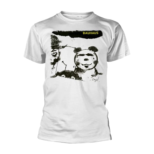 BAUHAUS - T-SHIRT, MASK (WHITE)