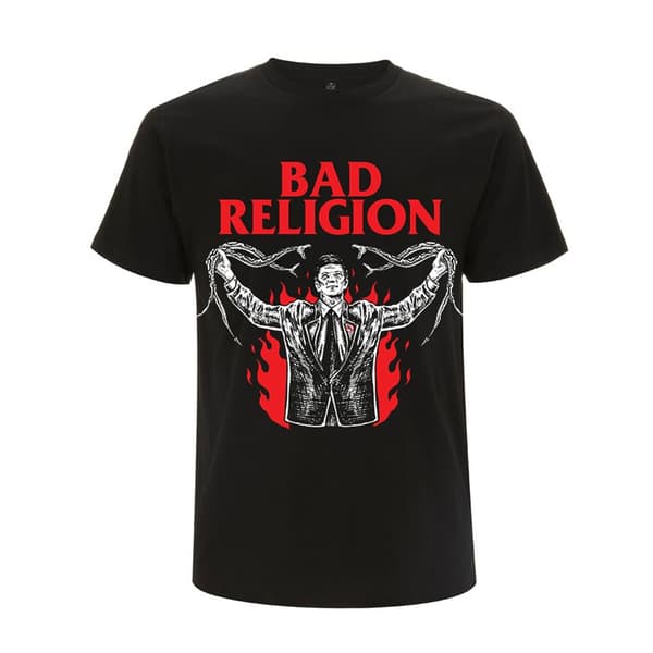 BAD RELIGION - T-SHIRT, SNAKE PREACHER XL
