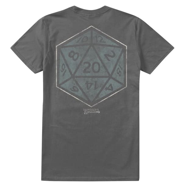 Dungeons & Dragons Critical Hit T-shirt til mænd