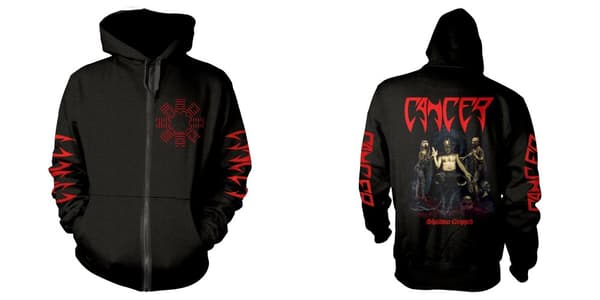 CANCER - ZIP HOOD, SHADOW GRIPPED XL