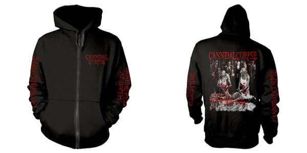CANNIBAL CORPSE - ZIP HOOD, BUTCHERED AT BIRTH EXPLICIT M