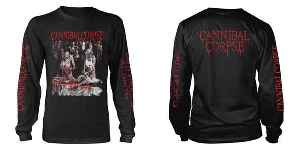 CANNIBAL CORPSE - LONG SLEEVE, BUTCHERED AT BIRTH EXPLICIT S