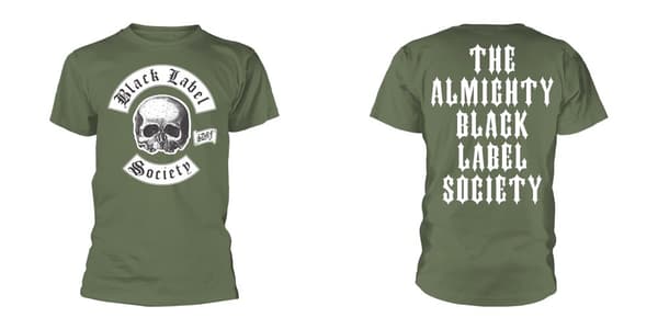 BLACK LABEL SOCIETY - T-SHIRT, THE ALMIGHTY (OLIVE) S