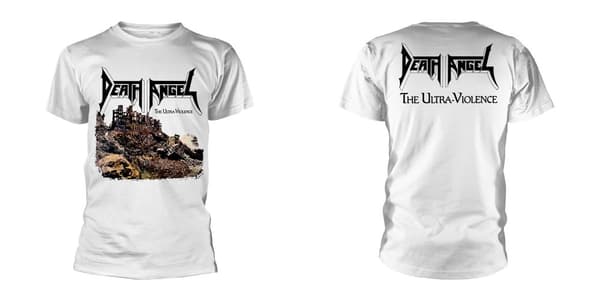 DEATH ANGEL - T-SHIRT, THE ULTRA-VIOLENCE (WHITE) XXL