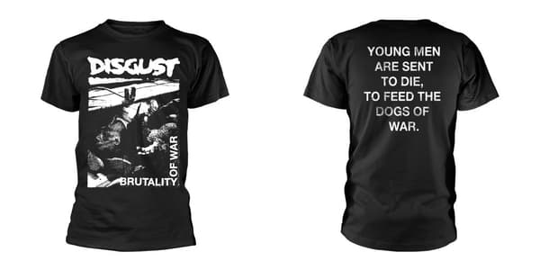 DISGUST - T-SHIRT, BRUTALITY OF WAR S