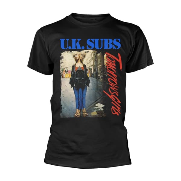 UK SUBS - T-SHIRT, TOMORROWS GIRLS M