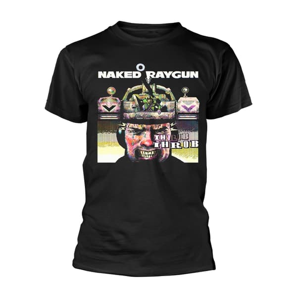 NAKED RAYGUN  - T-SHIRT, THROB THROB M