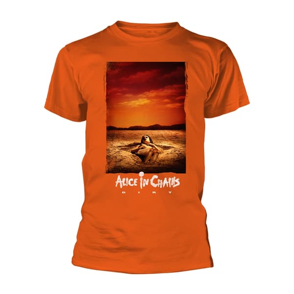 ALICE IN CHAINS - T-SHIRT, DIRT (ORANGE) S