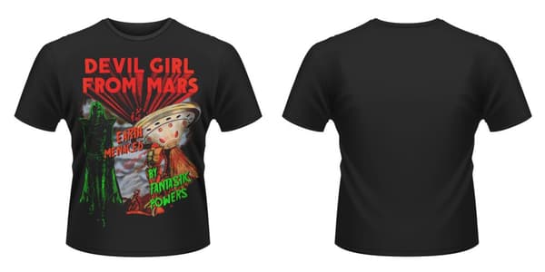 DEVIL GIRL FROM MARS - T-SHIRT, DEVIL GIRL FROM MARS XL