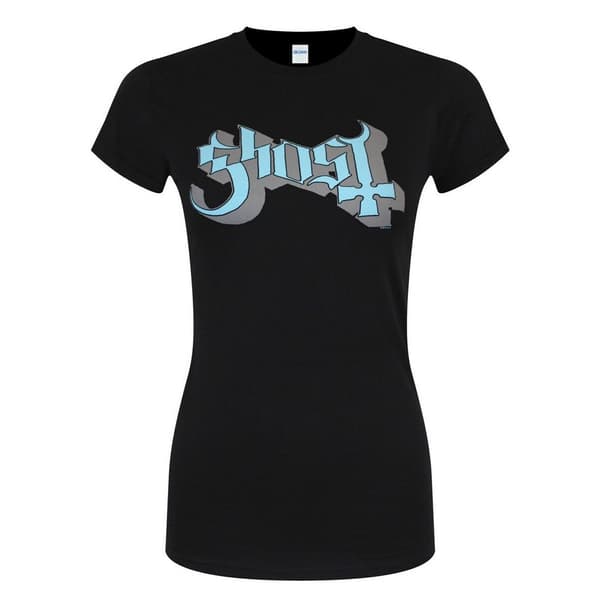 Ghost Kvinnor/Damer Keyline Logo Skinny T-Shirt