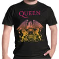 Pikkukuva 1 / 2: Queen Unisex Adult Gradient Crest T-Shirt