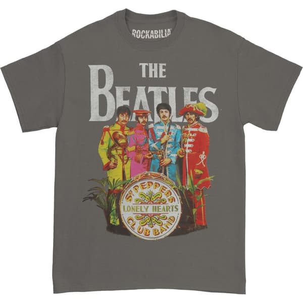 The Beatles Unisex Sgt Pepper T-shirt til voksne