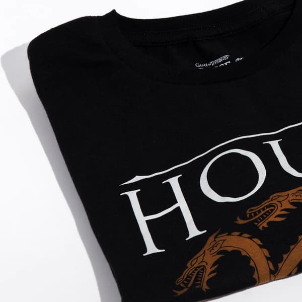 House Of The Dragon T-shirt med logo til mænd