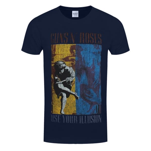 Guns N Roses Unisex Adult Use Your Illusion T-Shirt
