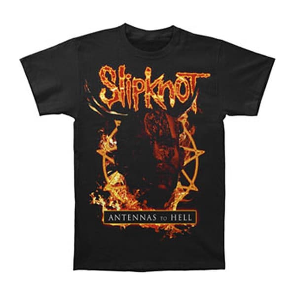 Slipknot Unisex T-shirt til voksne med antenner til helvede