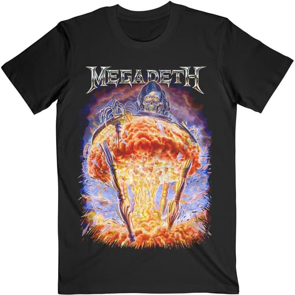 Megadeth Unisex Adult Countdown to Extinction T-Shirt