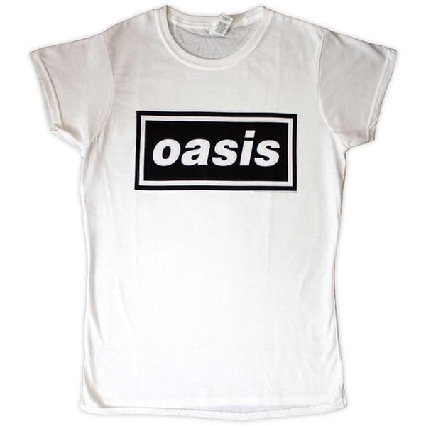 Oasis Womens/Ladies Decca Logo T-Shirt