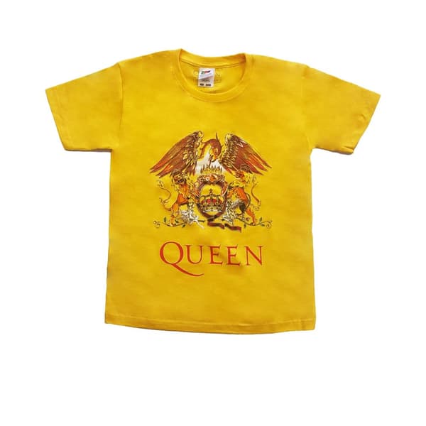 Queen Childrens/Kids Classic Crest T-Shirt