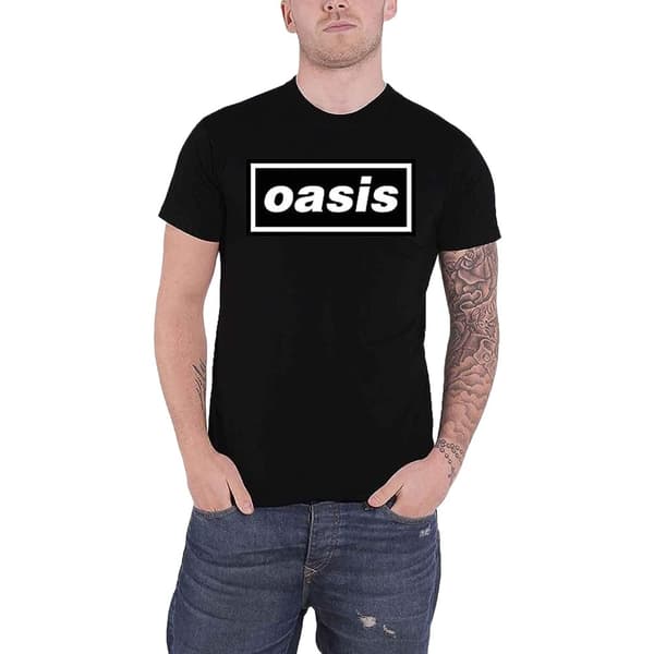 Oasis Unisex Decca T-Shirt för vuxna