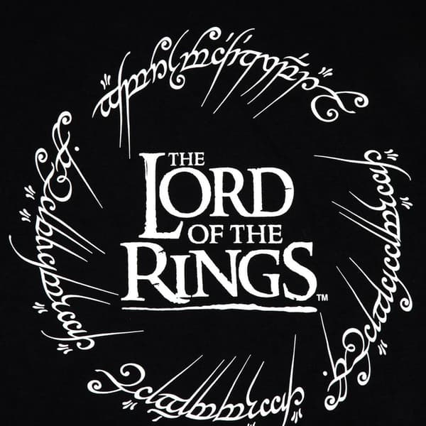 The Lord Of The Rings T-shirt med logo til mænd