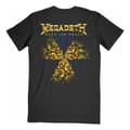 Pikkukuva 2 / 2: Megadeth Unisex Adult Rust In Peace 30th Anniversary Back Print T-Shirt