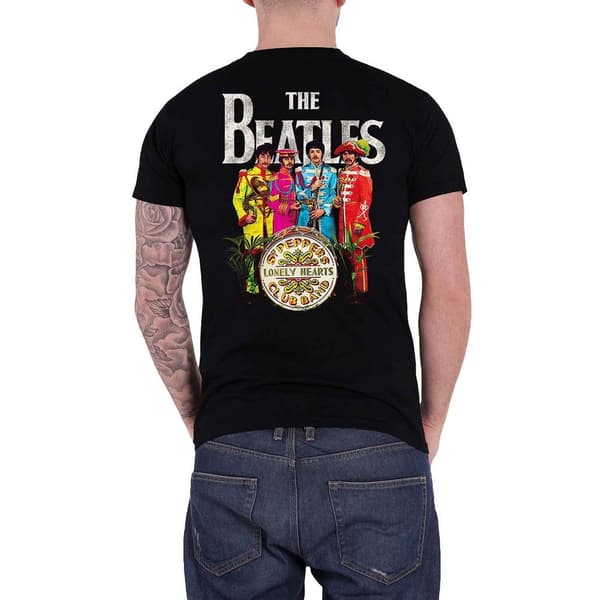 The Beatles Unisex Sgt Pepper T-Shirt för vuxna
