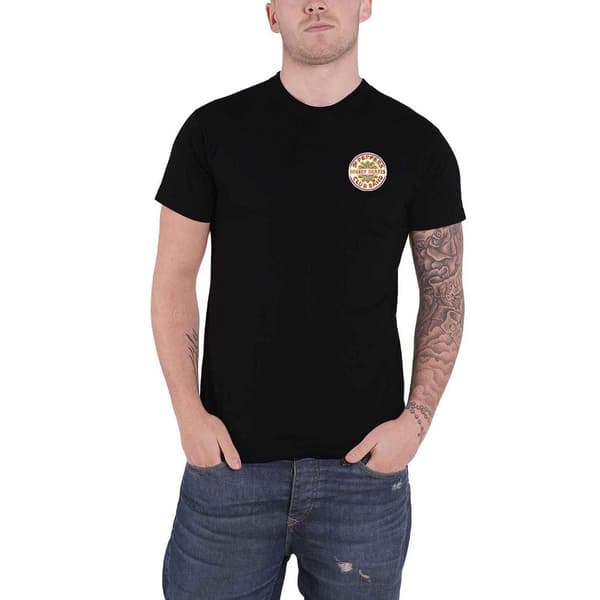 The Beatles Unisex Sgt Pepper T-Shirt för vuxna