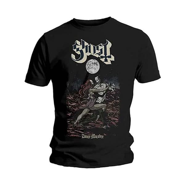 Ghost Unisex T-shirt til voksne med dans makabre dans