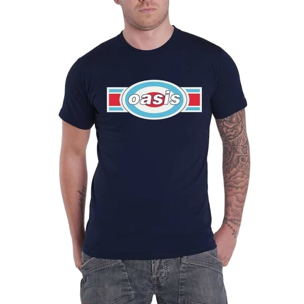 Oasis Unisex T-shirt til voksne med aflangt mål