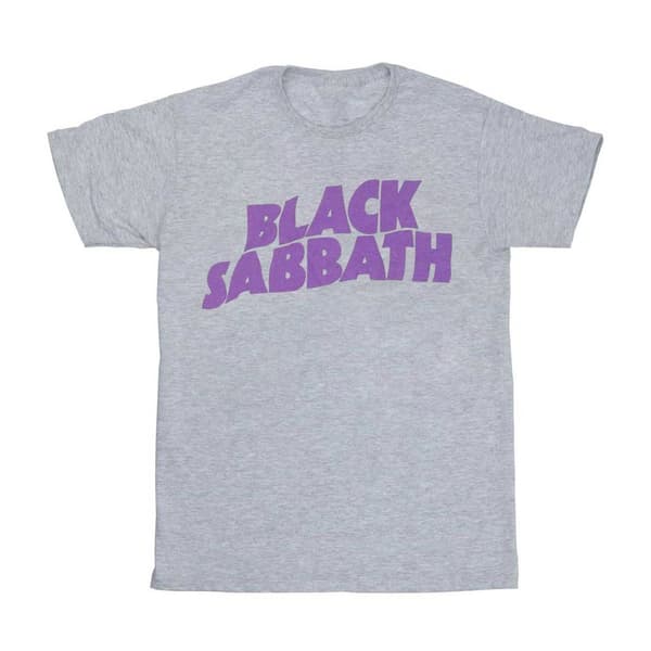 Black Sabbath Børn/børn T-shirt med bølget logo