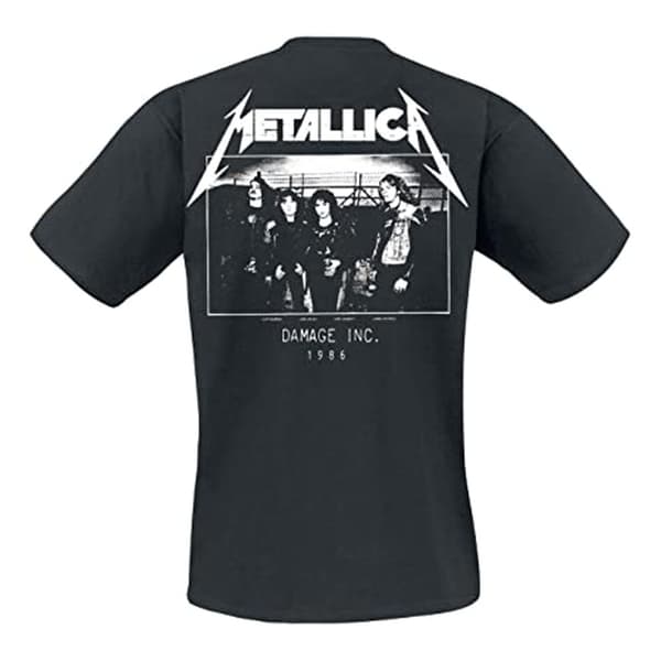 Metallica Unisex vuxen Master of Puppets foto tillbaka tryckta T-Shirt
