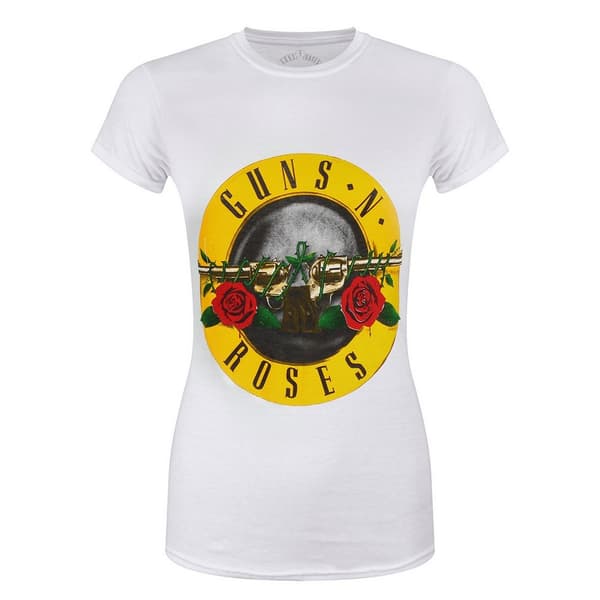 Guns N Roses Womens/Ladies Classic Logo T-Shirt