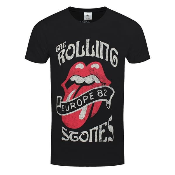 The Rolling Stones Unisex Adult ´82 Tour T-Shirt