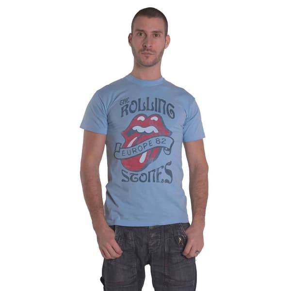 The Rolling Stones Unisex Adult ´82 Tour T-Shirt
