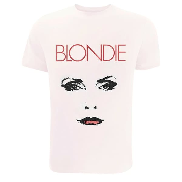 Blondie Kvinnor/Damer Face T-Shirt White XL