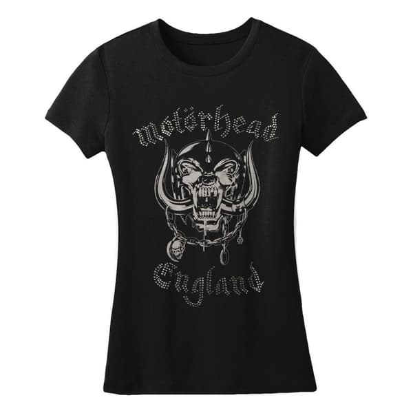 Motorhead Womens/Ladies England T-Shirt