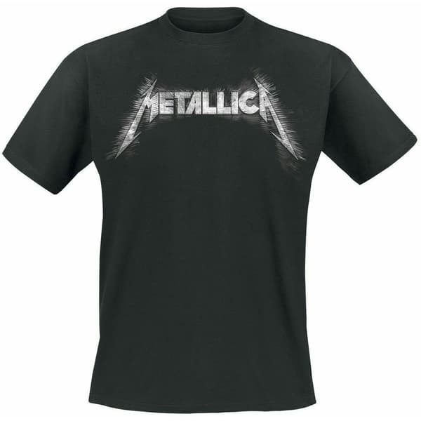 Metallica Unisex vuxen T-shirt med tryck på spikad rygg för vuxna