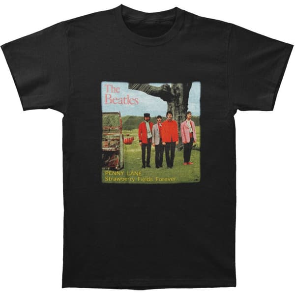 The Beatles Unisex vuxen Strawberry Fields Forever T-Shirt