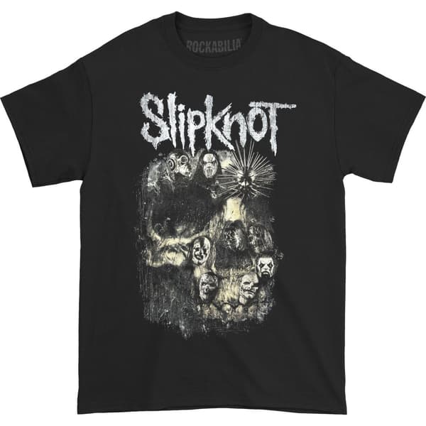 Slipknot Unisex T-shirt för vuxna med dödskalle