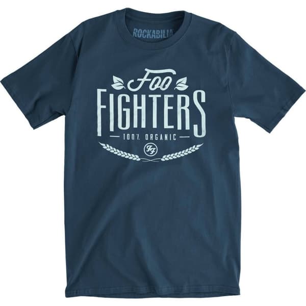 Foo Fighters Unisex T-shirt i økologisk bomuld til voksne