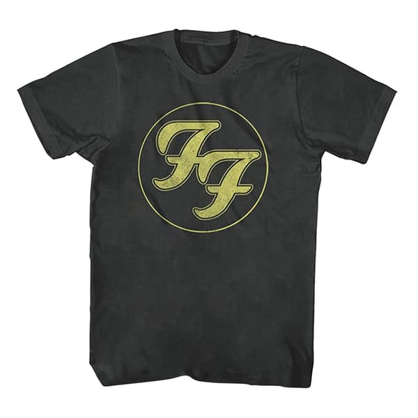 Foo Fighters Unisex Adult Distressed Logo T-Shirt