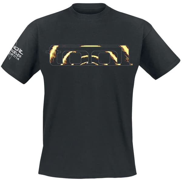 Tool Unisex T-shirt med flammespiral til voksne