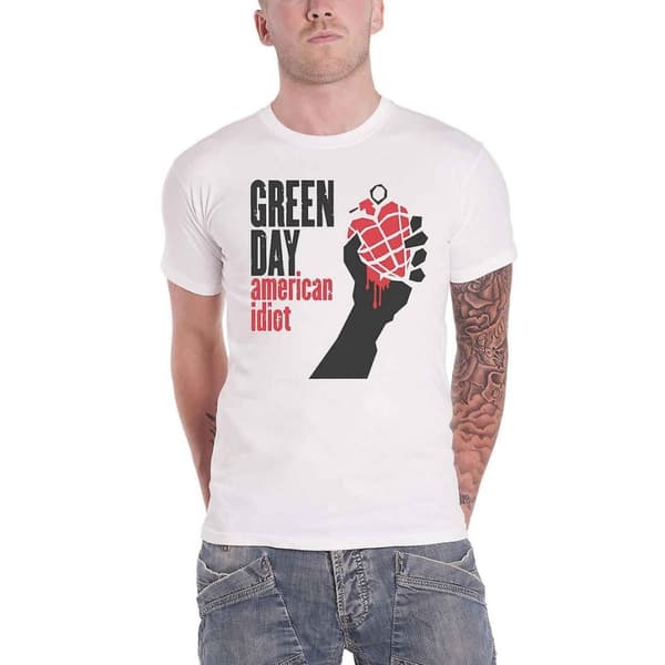 Green Day Unisex Adult American Idiot T-Shirt