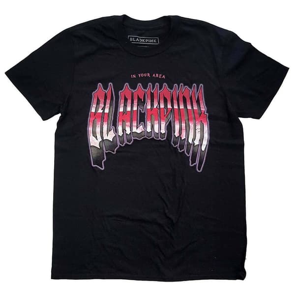 BlackPink Unisex voksen gotisk T-shirt til voksne