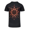 Miniatyrbillede 2 af 2: Slipknot Unisex T-shirt med rustent ansigt til voksne