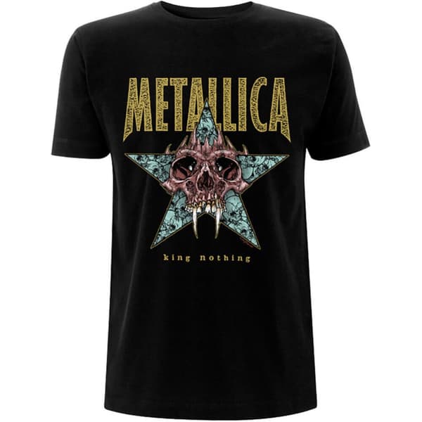 Metallica Unisex Adult King Nothing Back Print T-Shirt