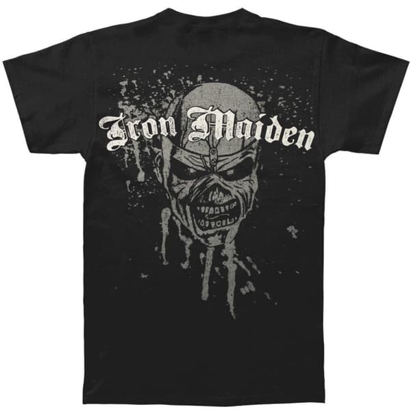 Iron Maiden Unisex Adult Sketched Trooper Back Print T-Shirt