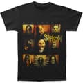 Miniatyrbillede 1 af 2: Slipknot Unisex T-shirt med rygtryk af skeptiker for voksne