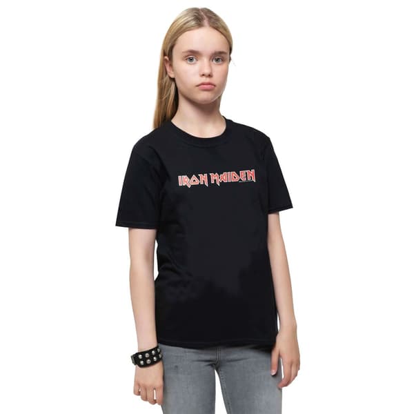 Iron Maiden Childrens/Kids Logo T-Shirt